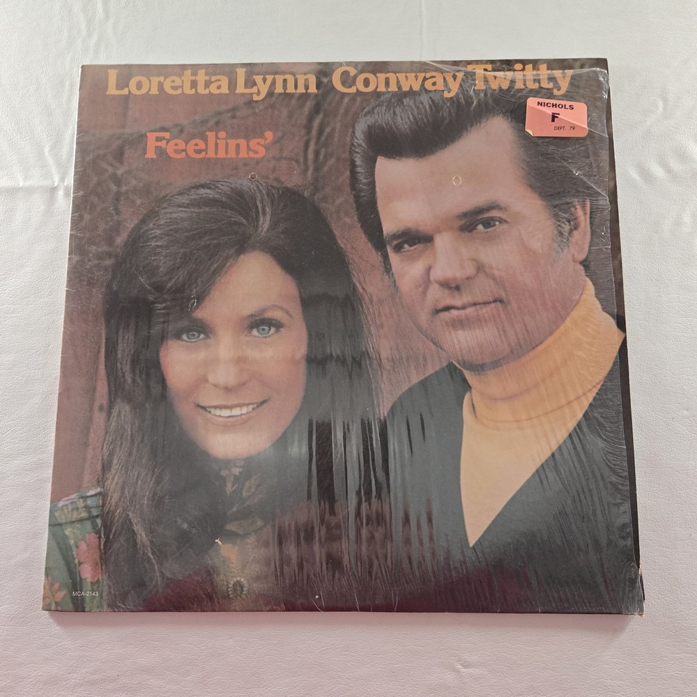 Loretta Lynn Conway Twitty Feelins' Vinyl LP Record MCA 2143 VG+ Tested
